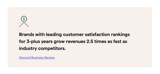 customer satisfaction score stat