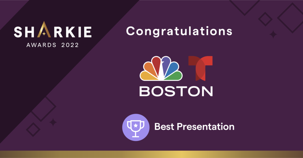 Presentation of the Year NBC Boston