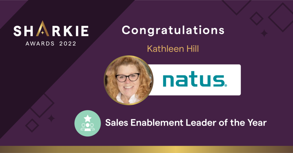 Sales Enablement Leader of the Year natus