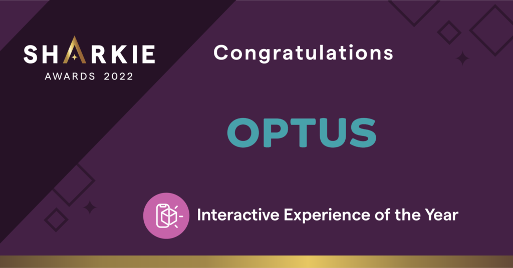 Interactive Experience of the Year optus
