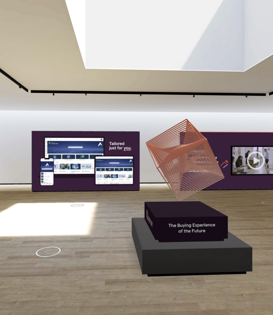 virtual showrooms with 3d avatars with quick self service deployment